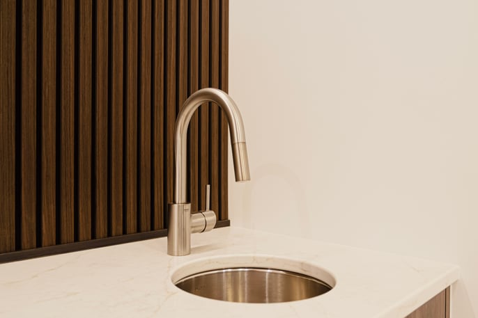 Andres - Basement - Wet Bar - Sink Closeup
