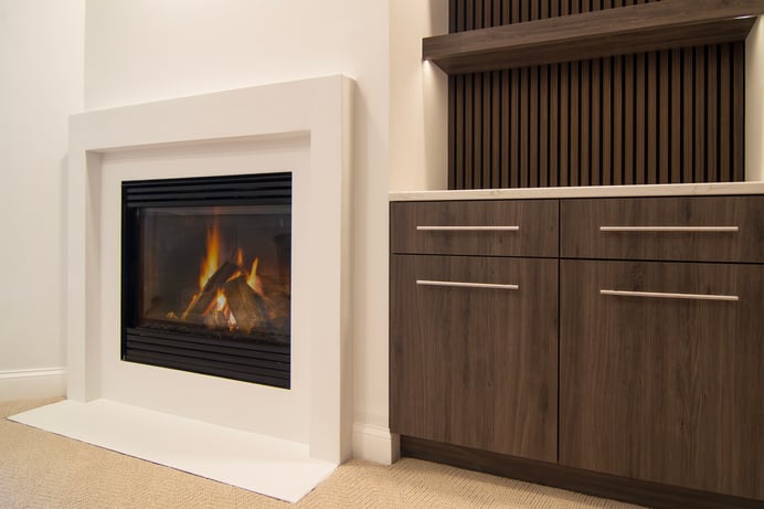Andres - basement - Fireplace Built Ins