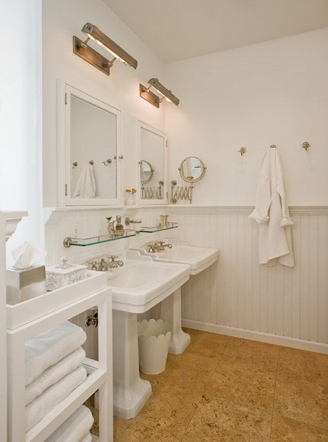 Cork flooring.