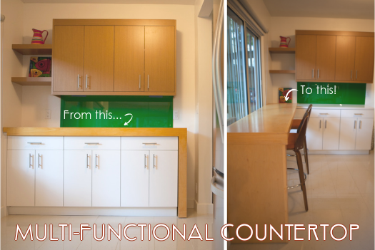 MULTI-FUNCTIONAL COUNTERTOP